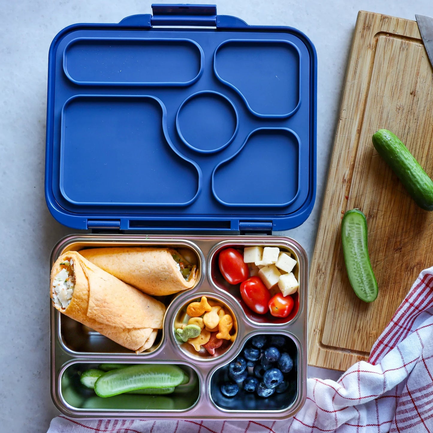 Yumbox Presto Santa Fe albastru