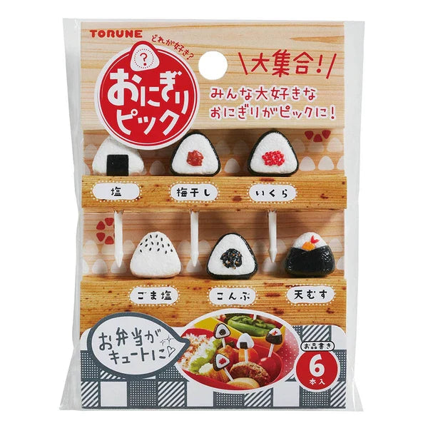 6 mini bețișoare - onigiri