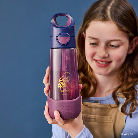 Sticlă b.box tritan cu pai 600 ml – Batman