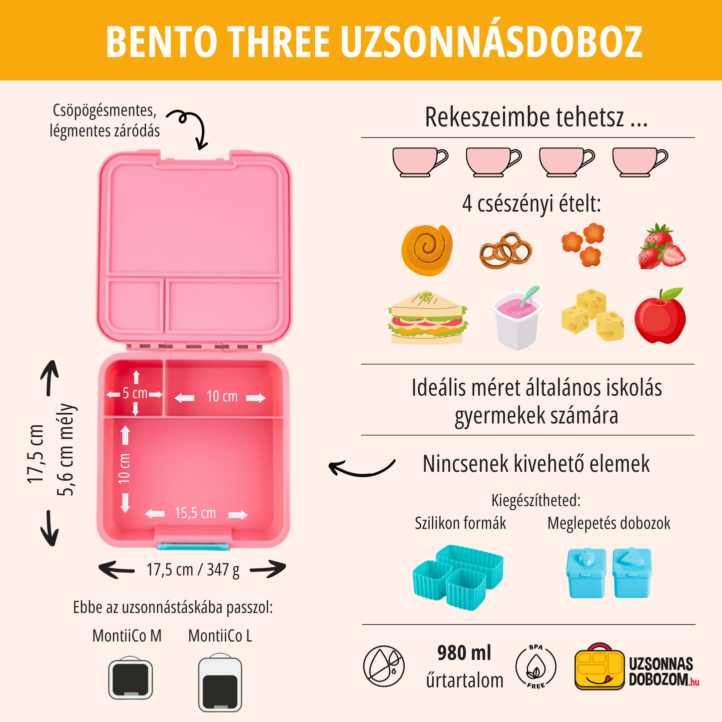 Bento Three - Unicorn Magic