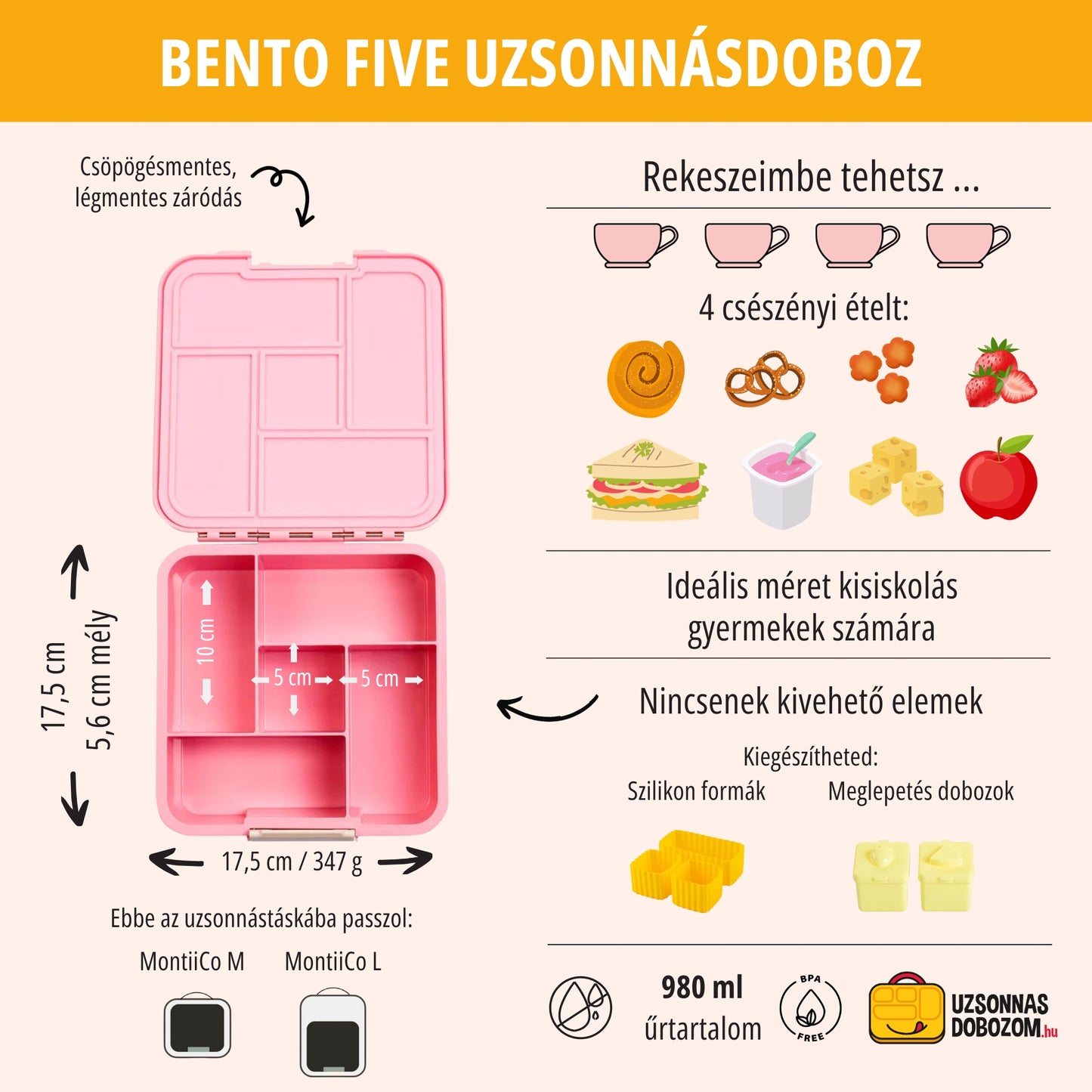 Bento Five - Roz pal