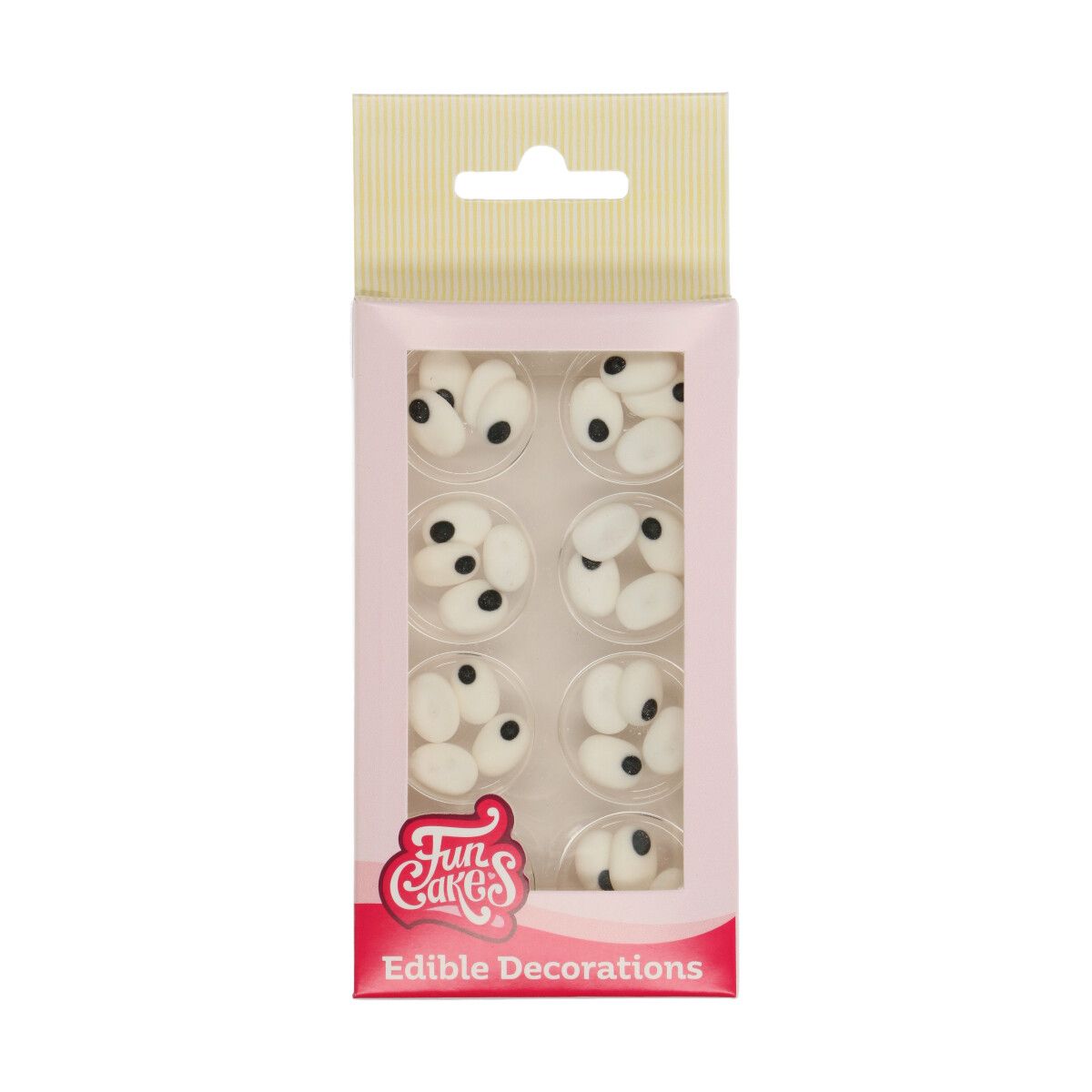 Ehető szemek - 32 db ovális 1.4 cm