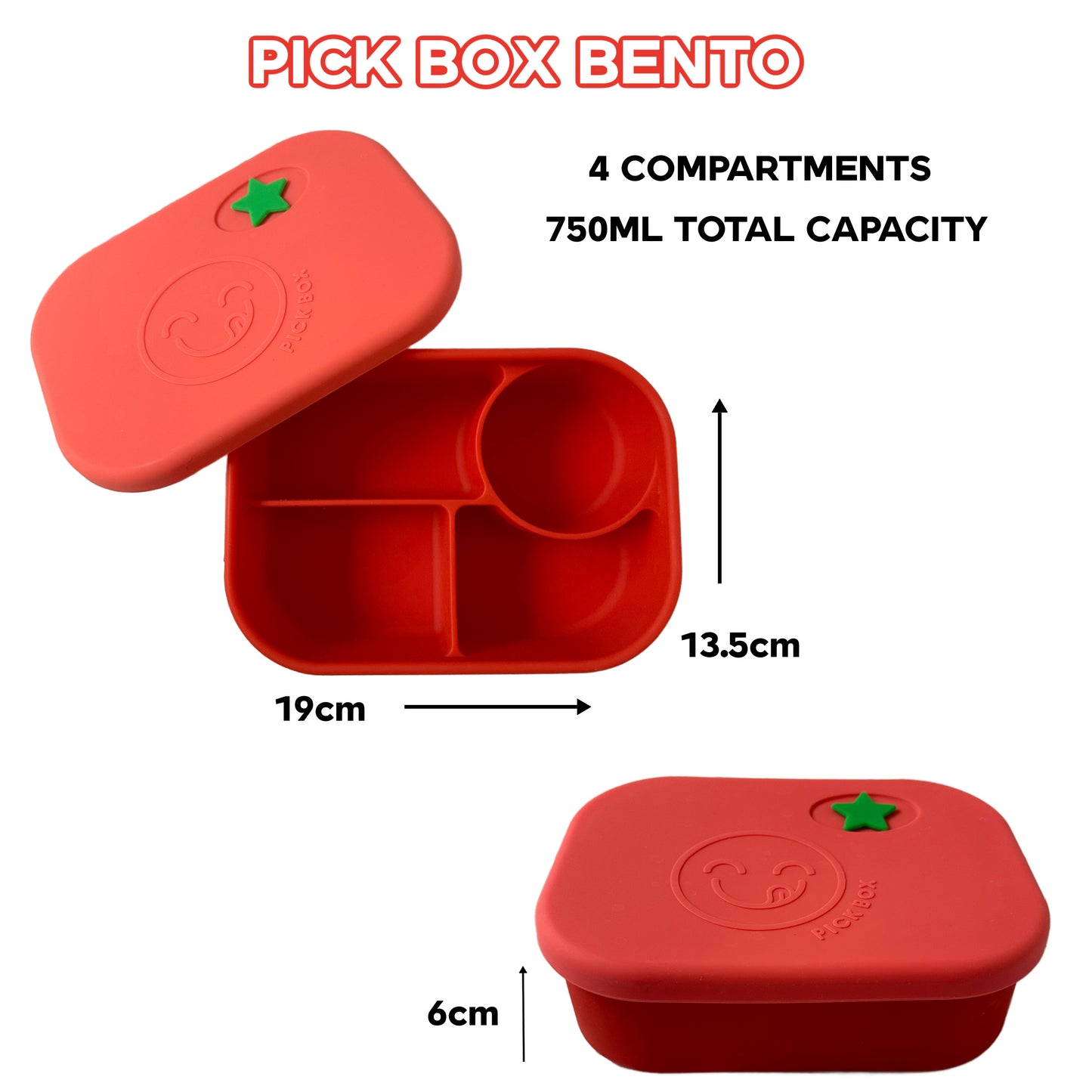 Cutie pentru Pick Box - Bento (în diverse culori)