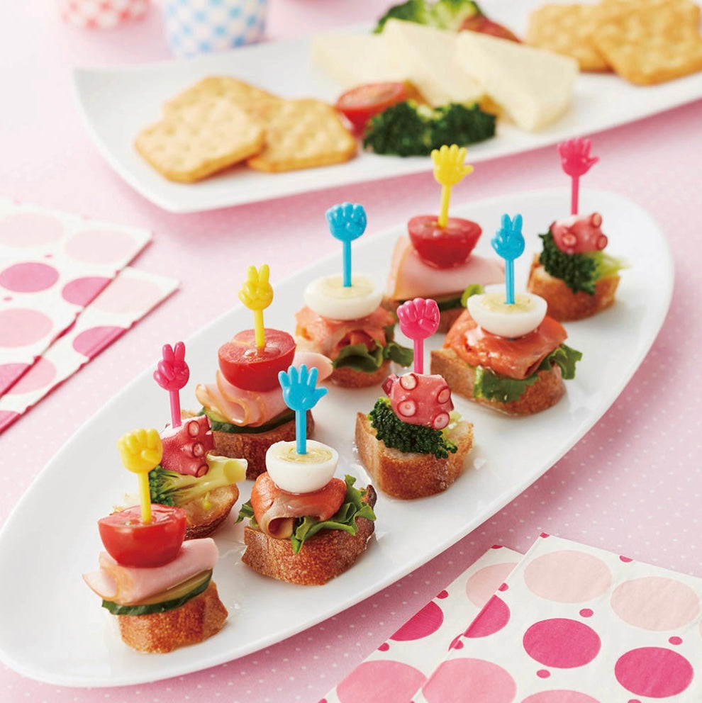 9 mini bețișoare - Piatră, Hârtie, Foarfecă