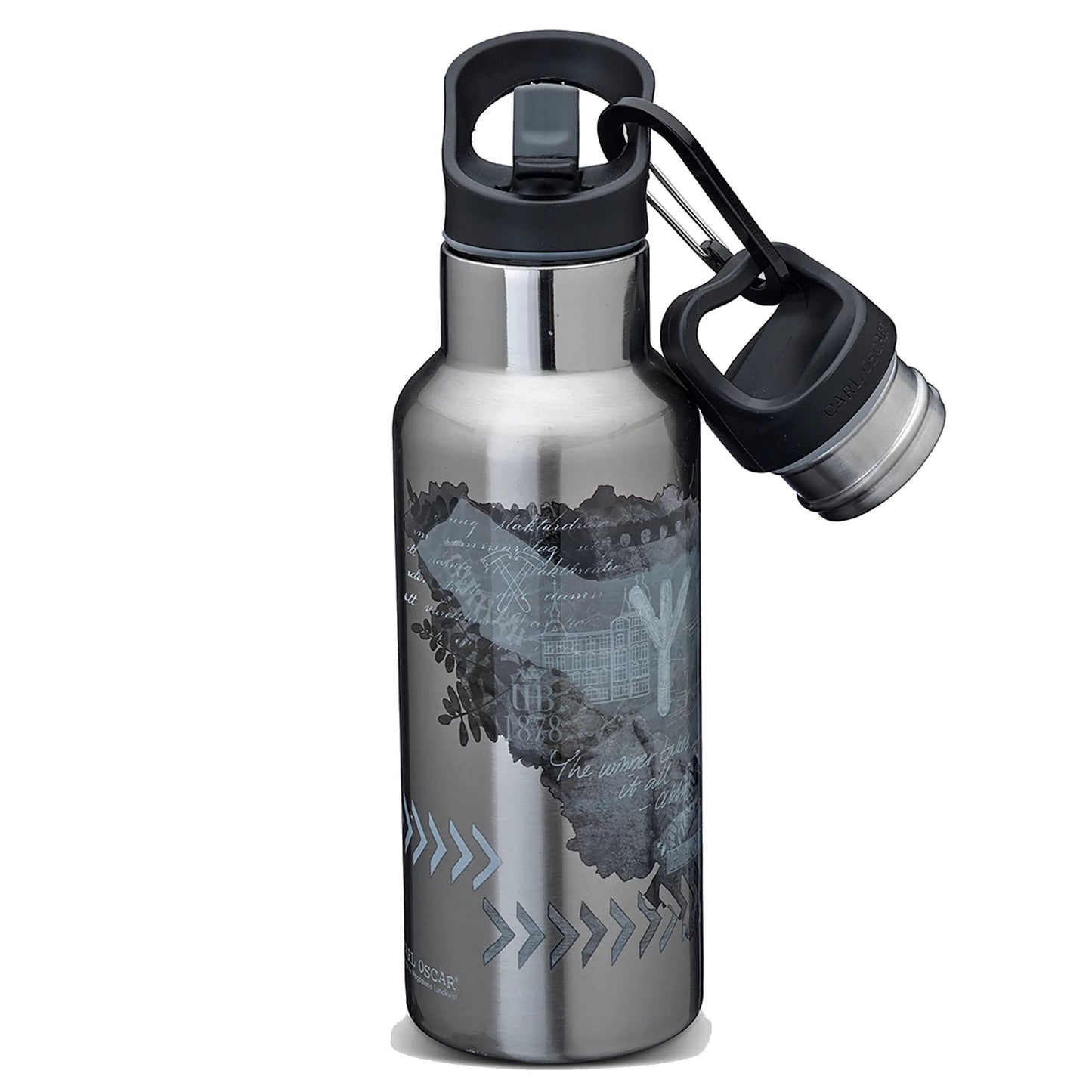 Termos Carl Oscar „Wisdom” 500 ml (cu 2 tipuri de capace)
