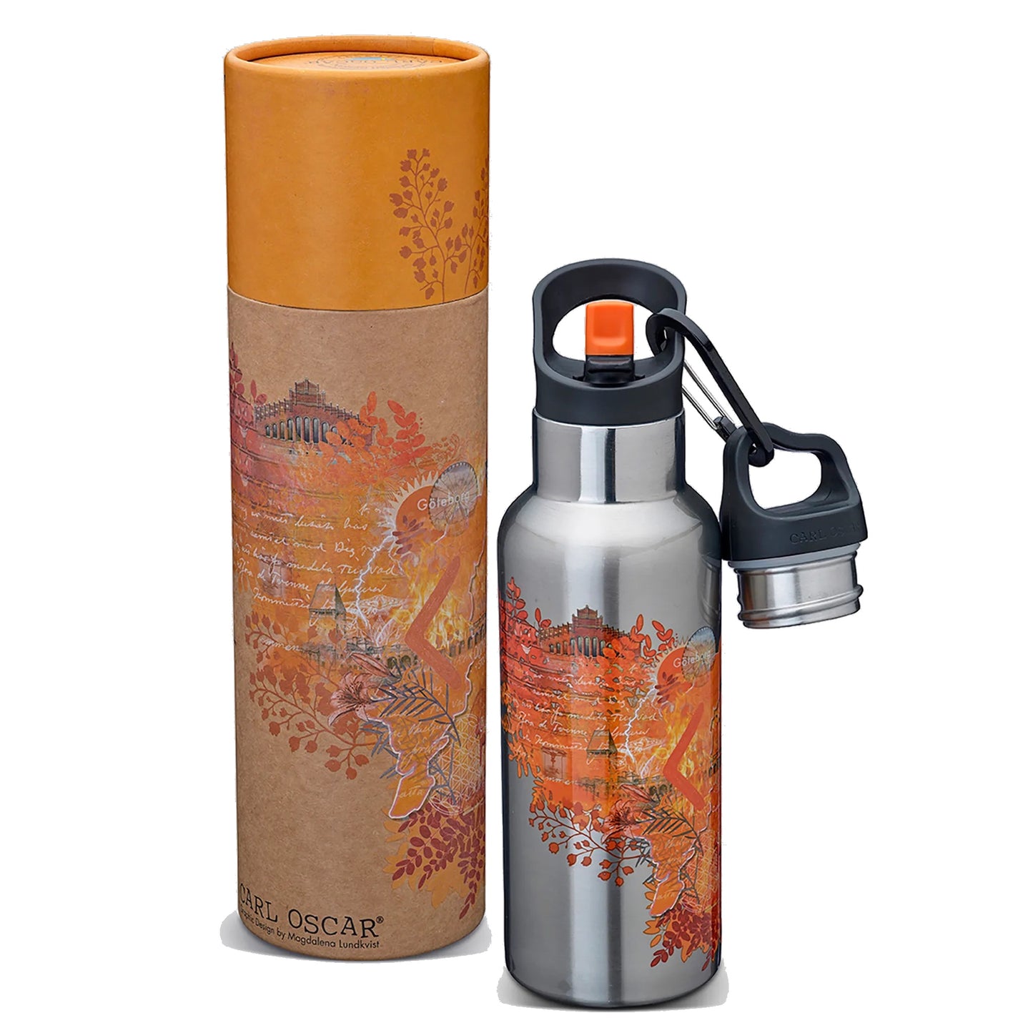 Termos Carl Oscar „Wisdom” 500 ml (cu 2 tipuri de capace)