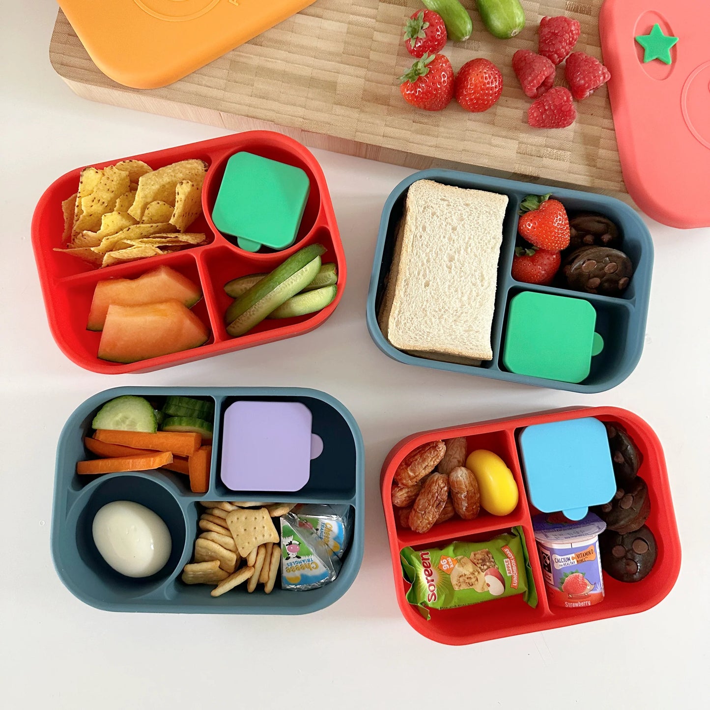 Pick & Dip Pots - cub (în diverse culori)