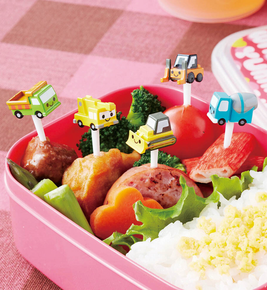 5 mini bețișoare - utilaje de construcții