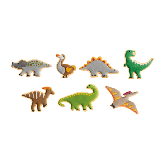 Forme de biscuiți DELÍCIA KIDS - Dinozauri (7 buc)