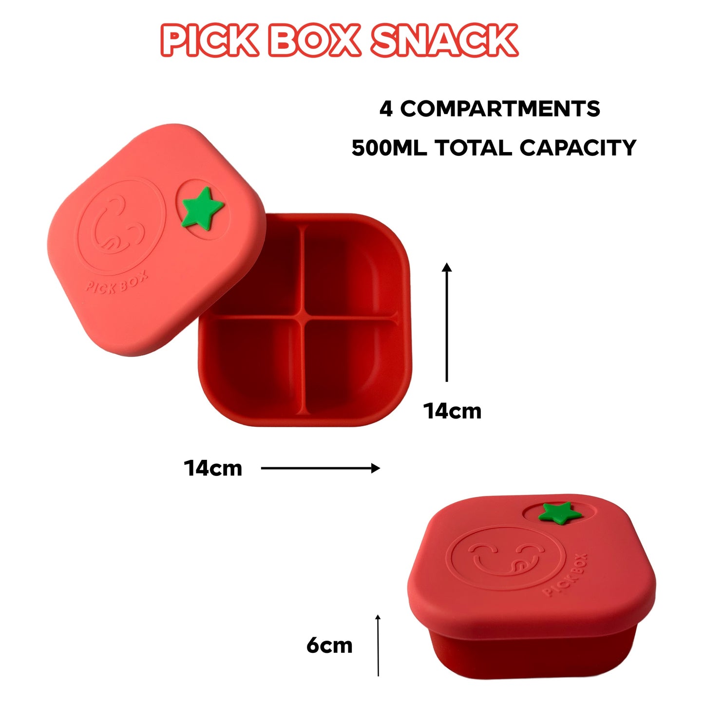 Cutie pentru Pick Box - Snack (în diverse culori)