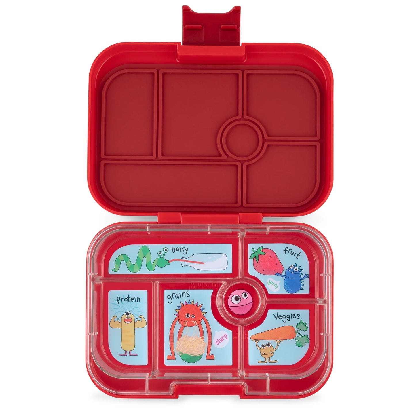 Yumbox Original Wow roșu / Monștri amuzanți