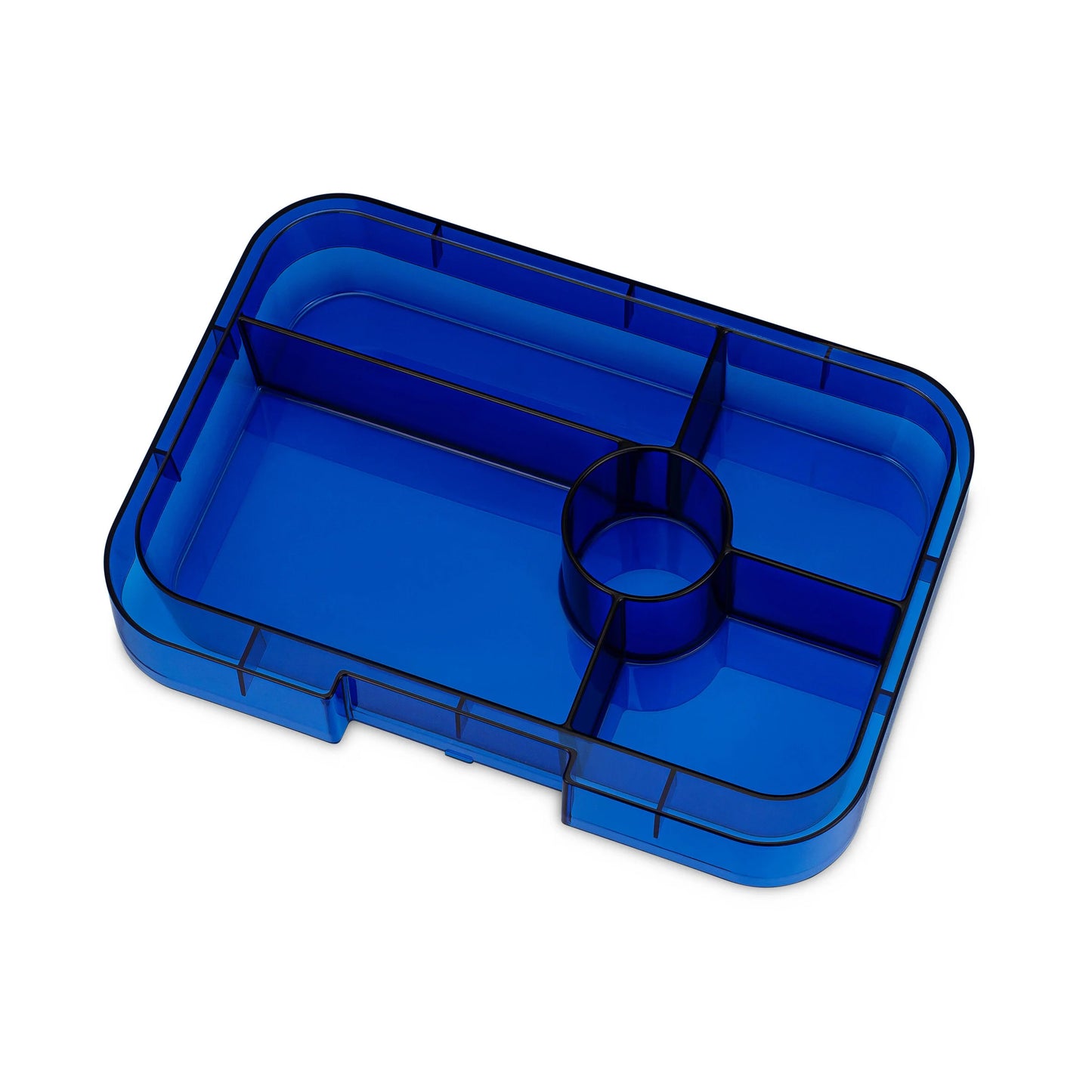 Tavă interioară Yumbox Tapas XL cu 4 compartimente - transparentă