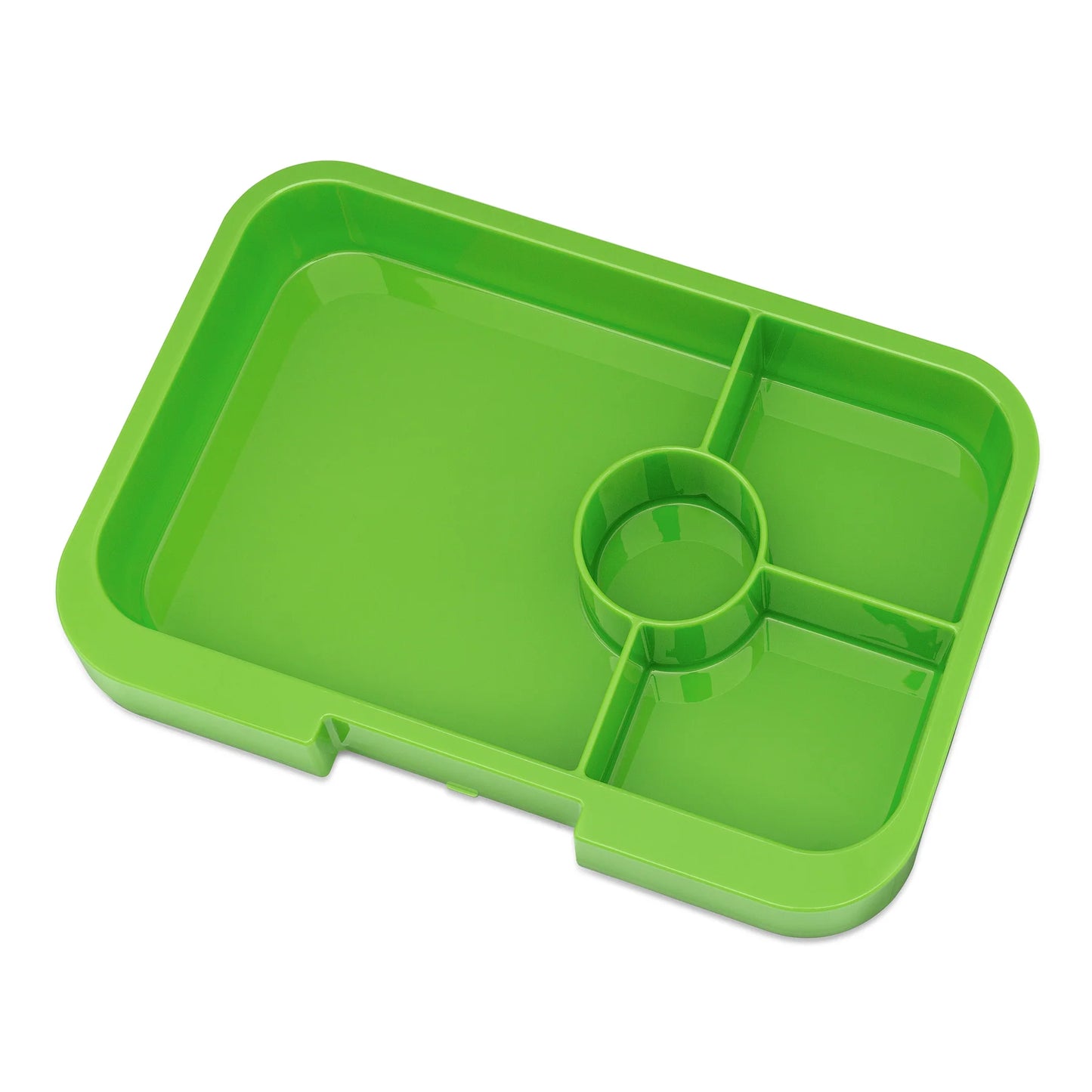 Yumbox Tapas XL Verde Palmier / Lime Solid (4 compartimente)
