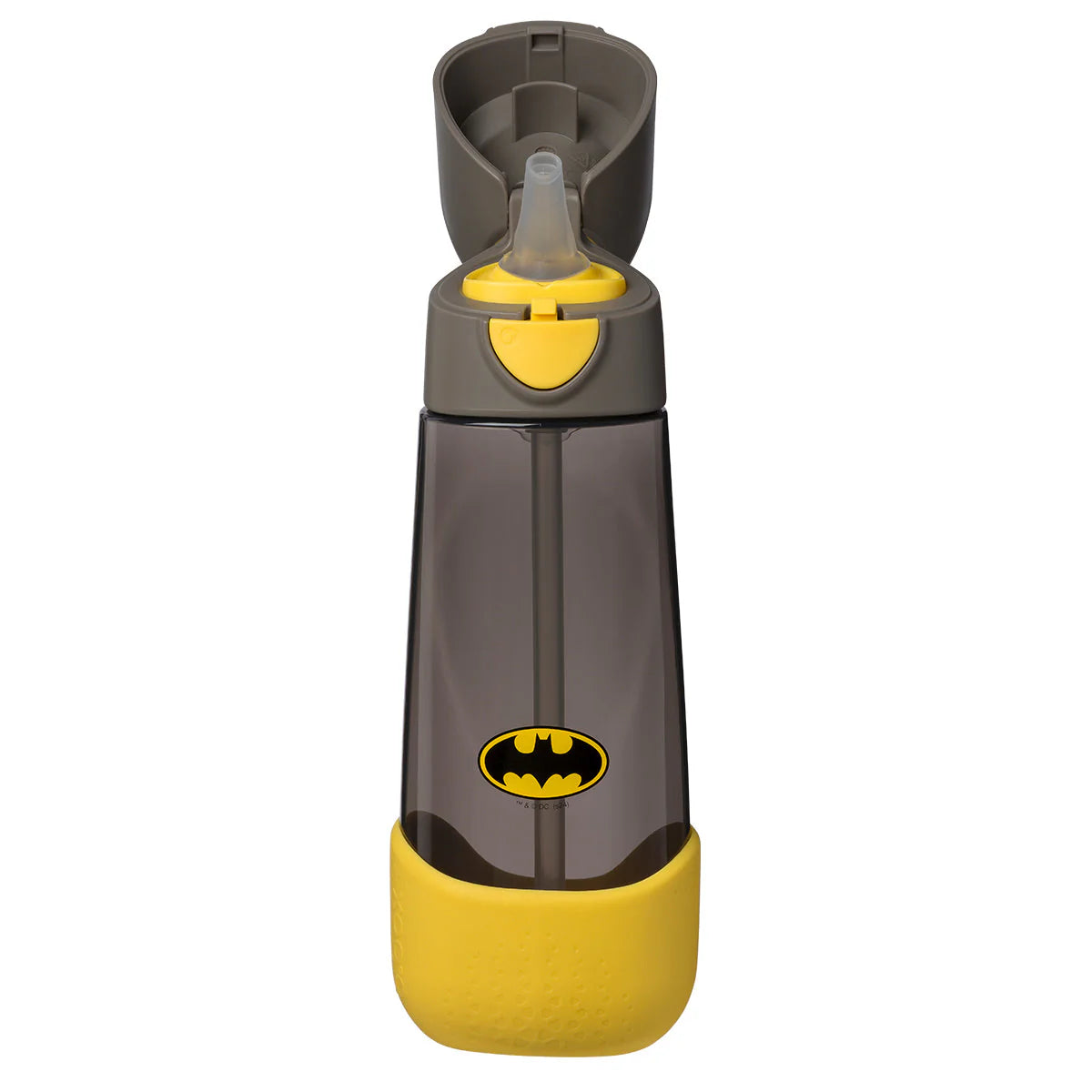 Sticlă b.box tritan cu pai 600 ml – Batman