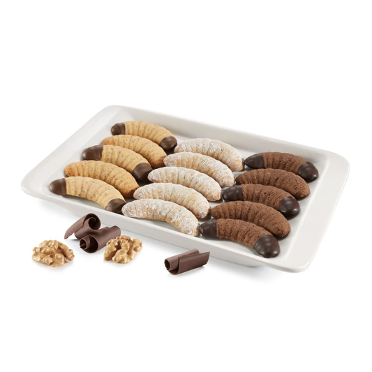 Formă de copt din silicon - Cornulețe