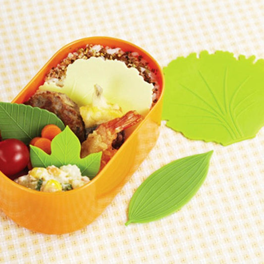 Set separatoare din silicon (5 buc.) - Salată verde și frunze