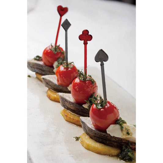 12 mini bețișoare - Cărți de joc