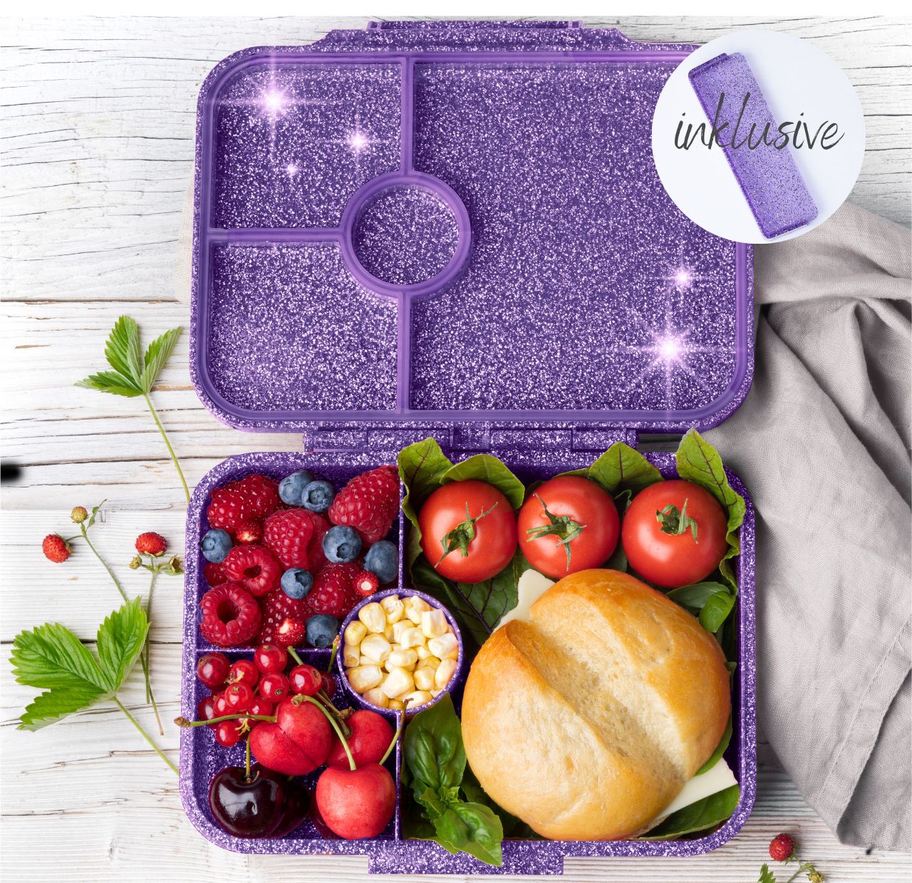 Lekkabox Glamour - lila