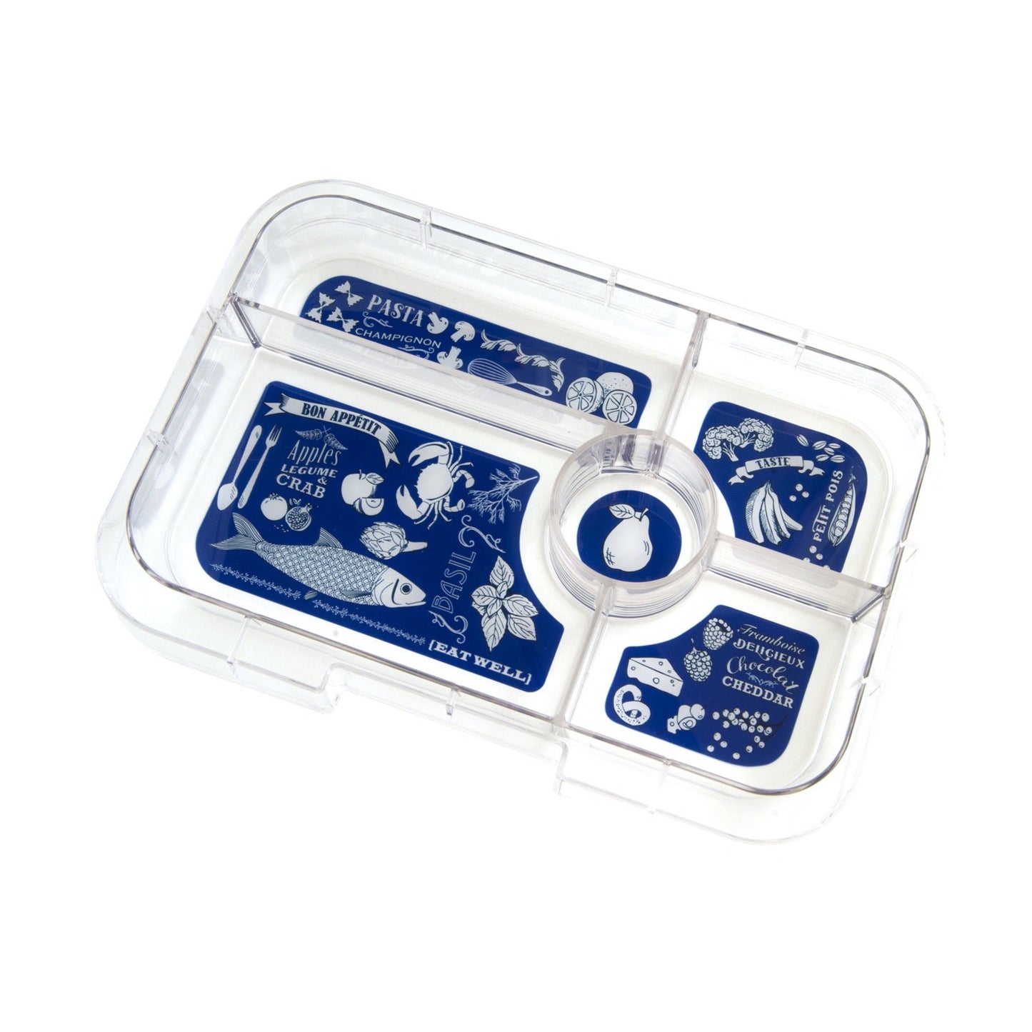 Tavă interioară Yumbox Tapas XL cu 5 compartimente - Bon Appetit