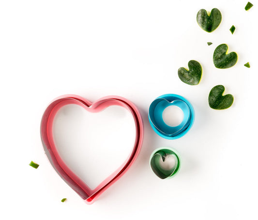 Forme pentru sandvișuri - Inimioare (3 buc.)