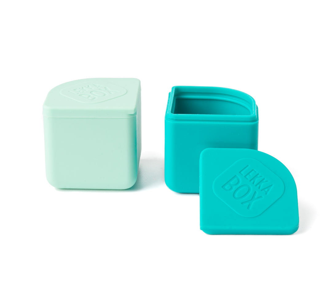 Set borcane din silicon Mini Dippies (2 buc) – mai multe culori