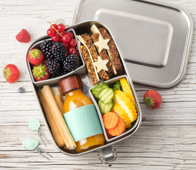 Lekkabox Safe 1000 ml - cutie de prânz din oțel inoxidabil