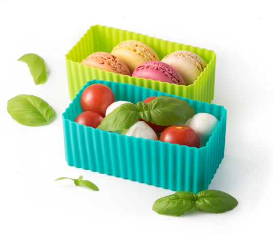 Set cărămizi din silicon Lekkabox (2 buc) - în mai multe culori