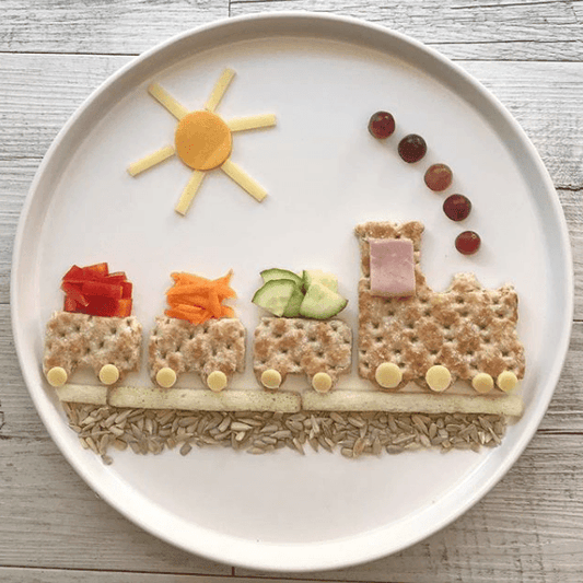 Formă pentru sandvișuri Lunch Punch - Avion și tren