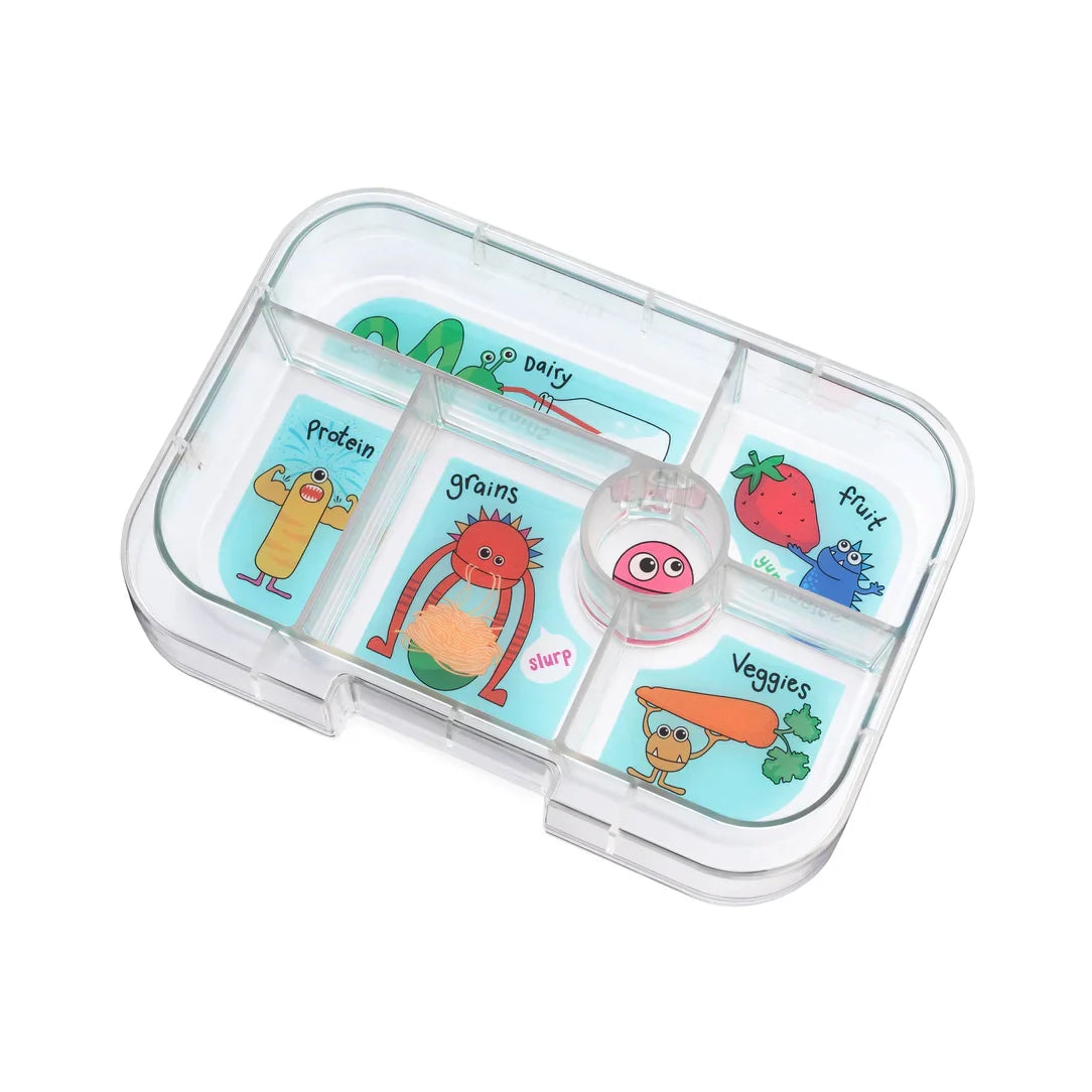 Tavă interioară Yumbox Original - Funny Monsters