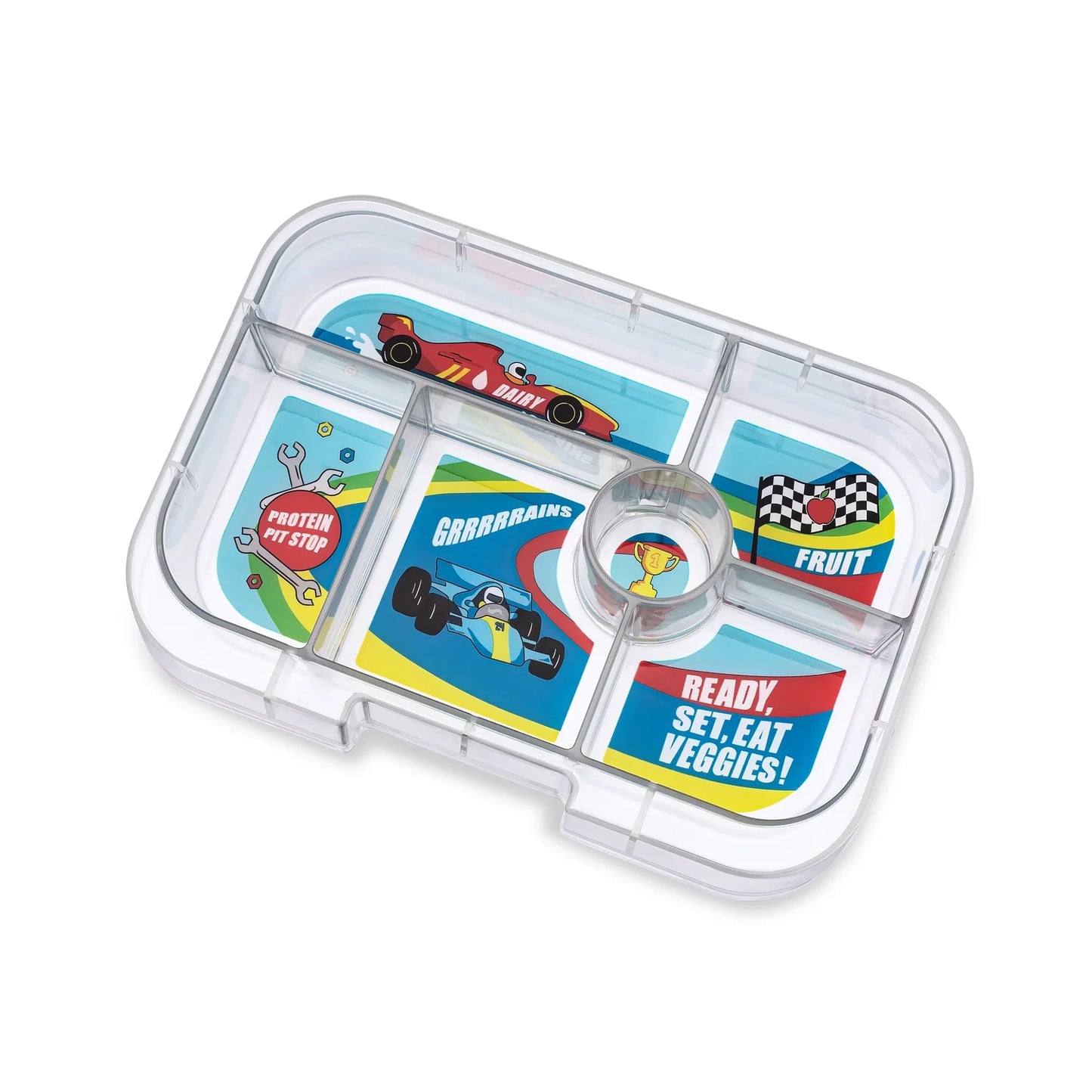 Tavă interioară Yumbox Original - Mașini de curse