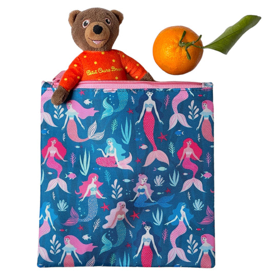 Ambalaj pentru sandviș Yumbox Pochette - Sirenă