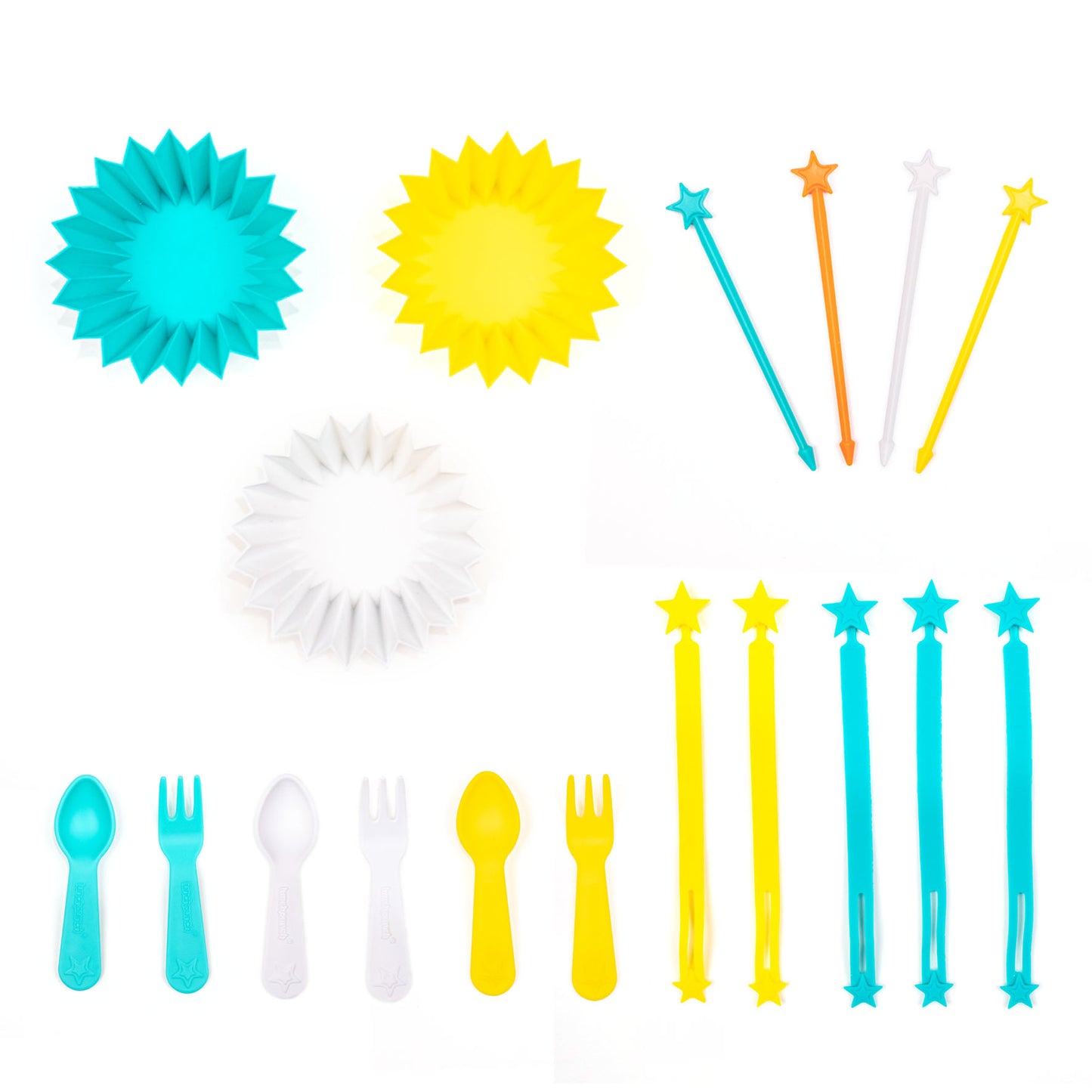 Set Bento pentru Prânz - Galben