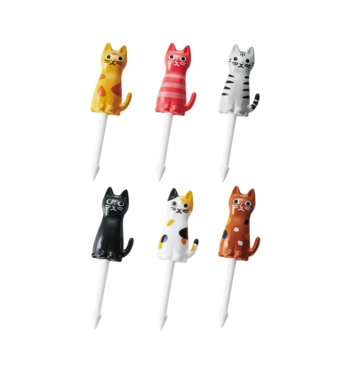 6 mini frigărui - pisicuțe