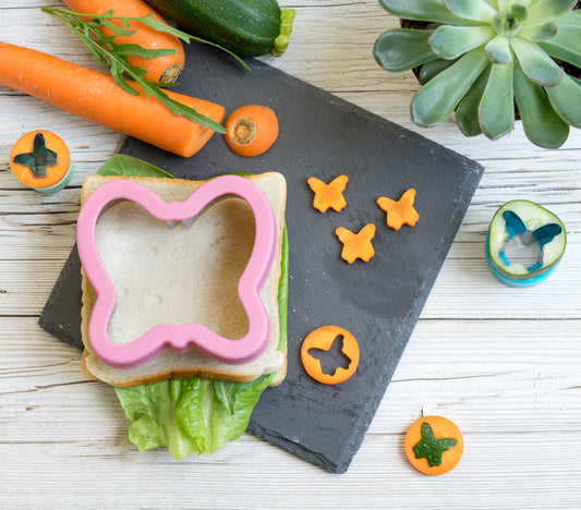 Forme pentru sandvișuri - Fluturi (3 buc.)