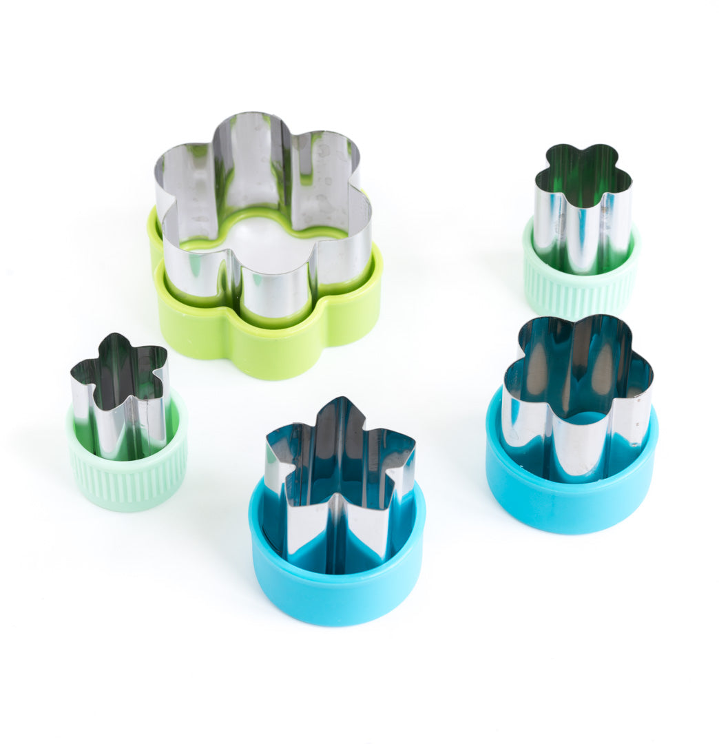 Cutter pentru fructe - Flori (5 buc.)