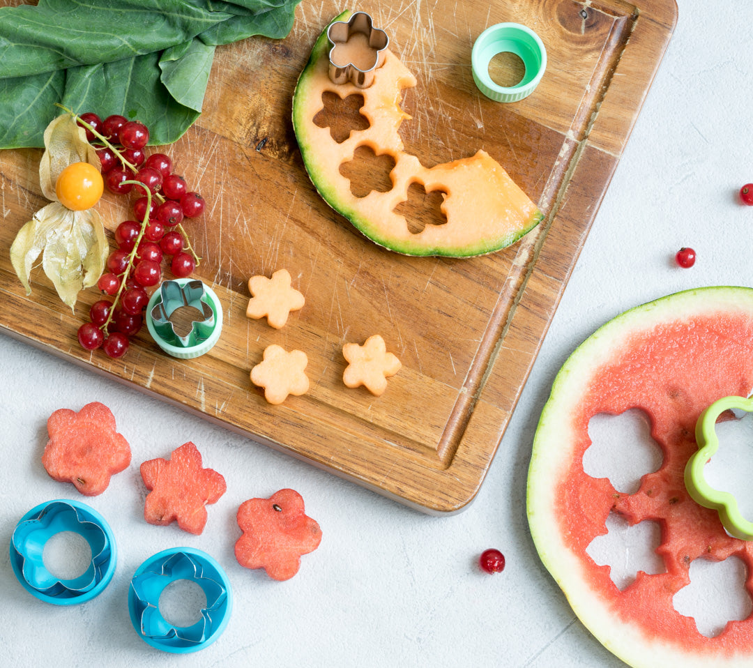 Cutter pentru fructe - Flori (5 buc.)