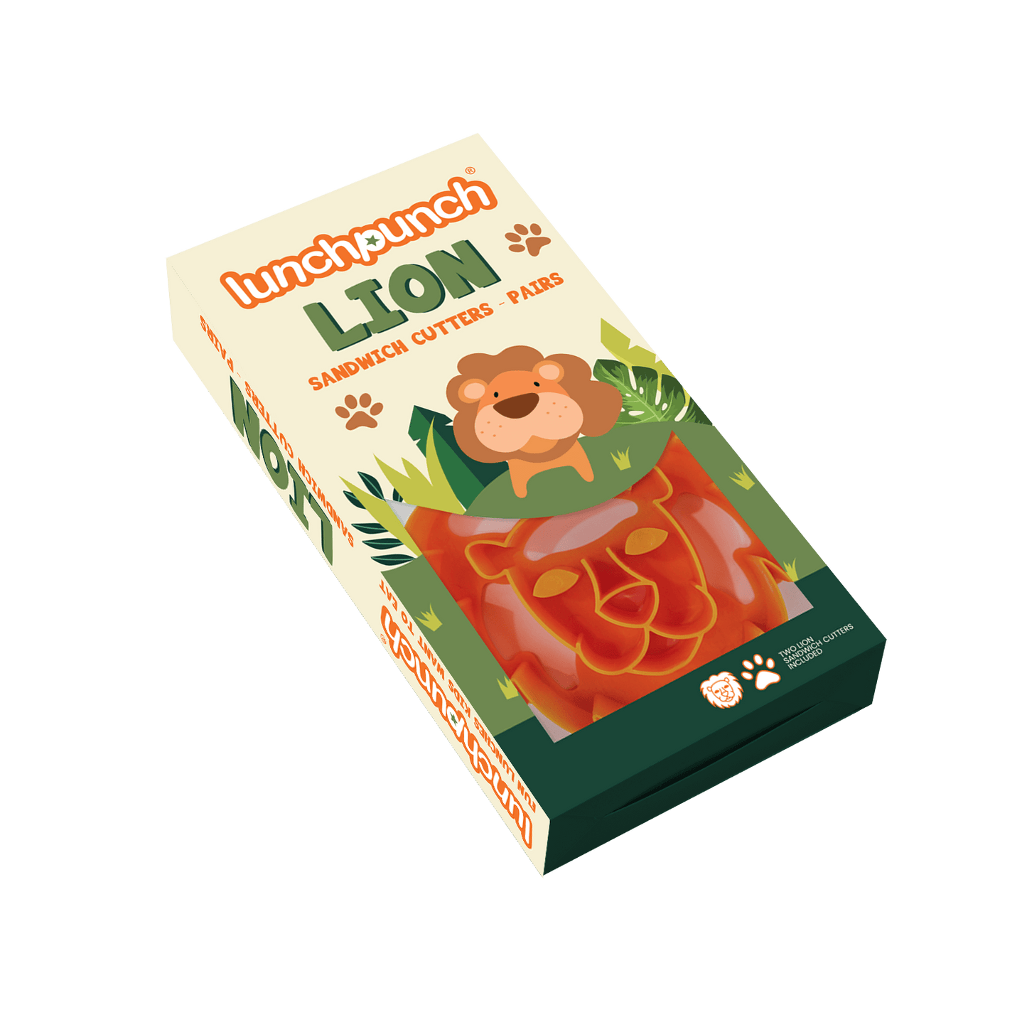 Lunch Punch szendvicsforma Oroszlán - uzsonnasdobozom.hu