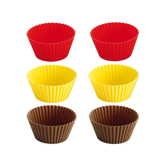 DELÍCIA Coșuri din silicon de 7 cm (6 buc)