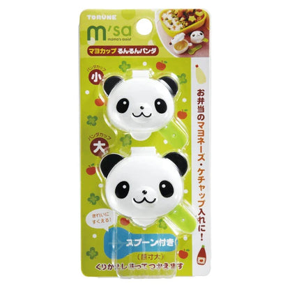 Mini recipiente Panda (2 buc.)