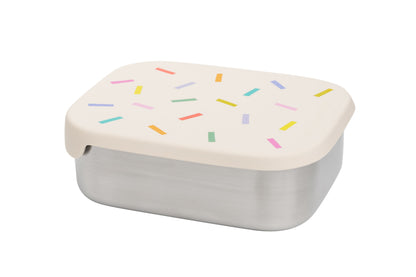Lunchbox The Cotton Cloud din oțel inoxidabil - Confetti
