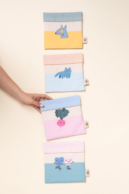 Ambalaj pentru sandvișuri The Cotton Cloud - Funky Dogs