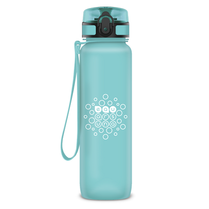 Sticlă de apă cu scală motivațională Ars Una - 1000 ml (diverse modele)