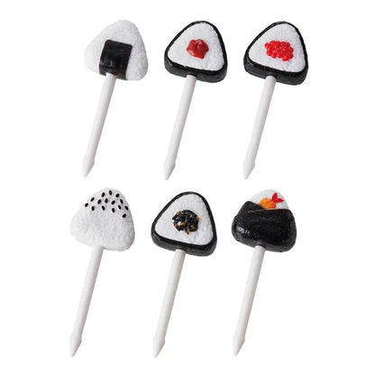 6 mini bețișoare - onigiri