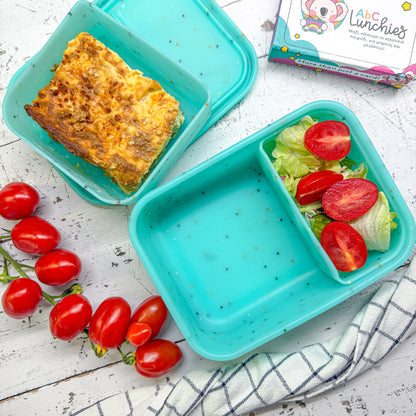 AbC Lunchies Flexi Bento Mate 2 – lunchbox din silicon (diverse culori)