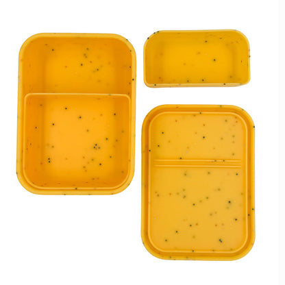 AbC Lunchies Flexi Bento Mate 2 – lunchbox din silicon (diverse culori)