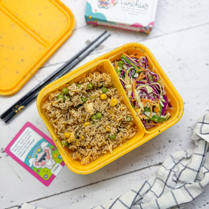 AbC Lunchies Flexi Bento Mate 2 – lunchbox din silicon (diverse culori)