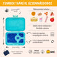 Yumbox Tapas XL Antibes albastru / Zodiac (4 compartimente)