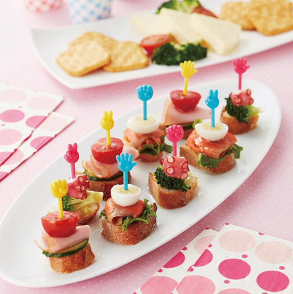9 mini bețișoare - Piatră, Hârtie, Foarfecă