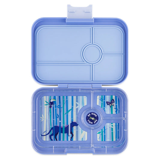 Yumbox Tapas XL Albastru cețos / Panteră (4 compartimente)