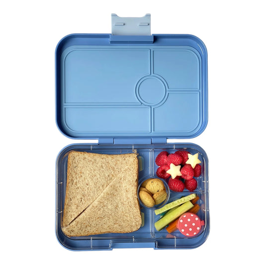 Yumbox Tapas XL Albastru cețos / Panteră (4 compartimente)